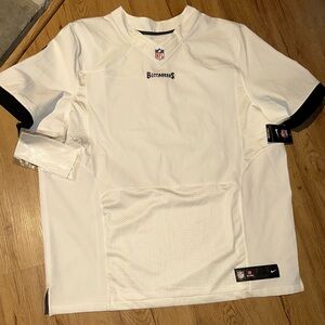 NEW NFL Football Players Buccaneers Nike White, Red & Black Men's Jersey